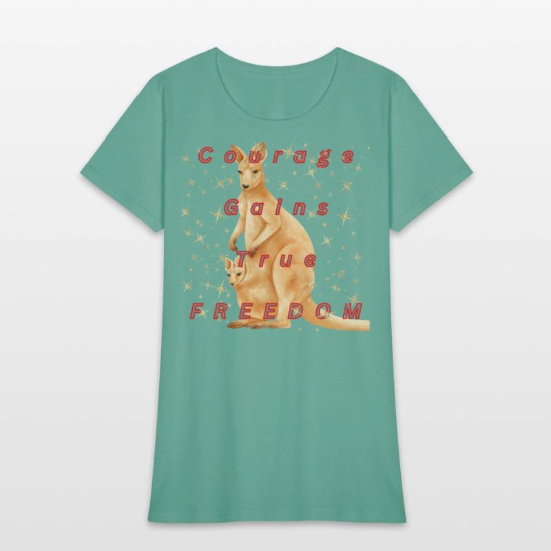 Courage gains True FREEDOM