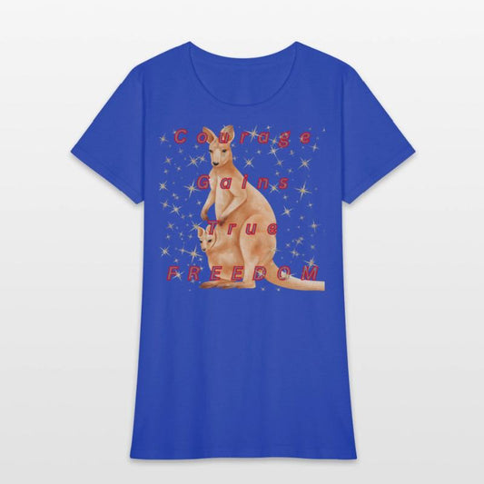 Courage gains True FREEDOM