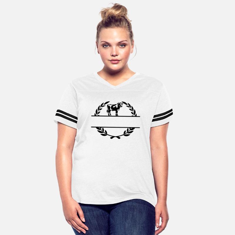 Cow in Laurel Wreath with Custom Text Area