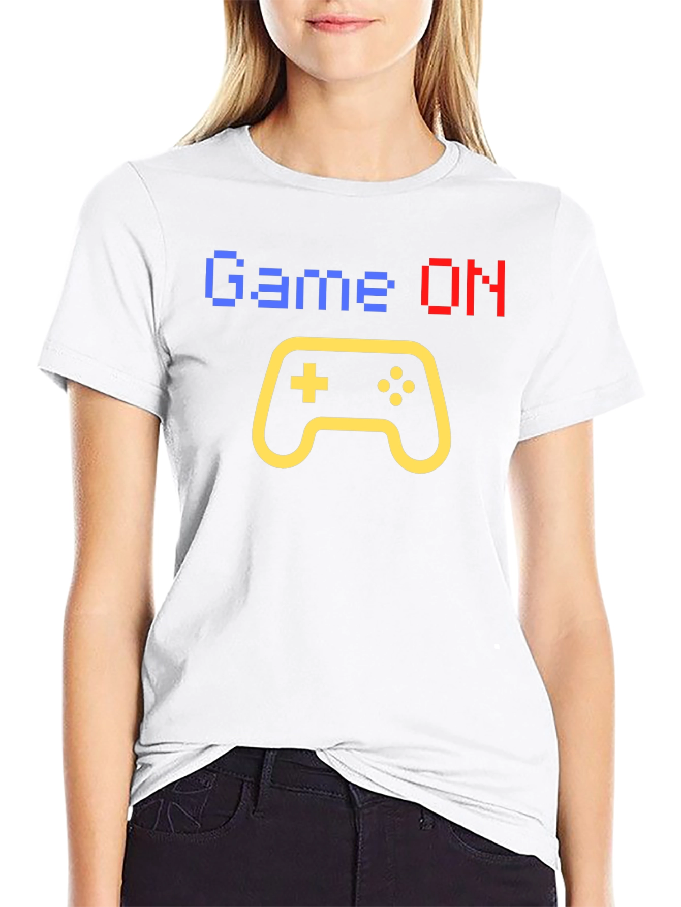 Game On Graphic Tee - Gamer Style Shirt