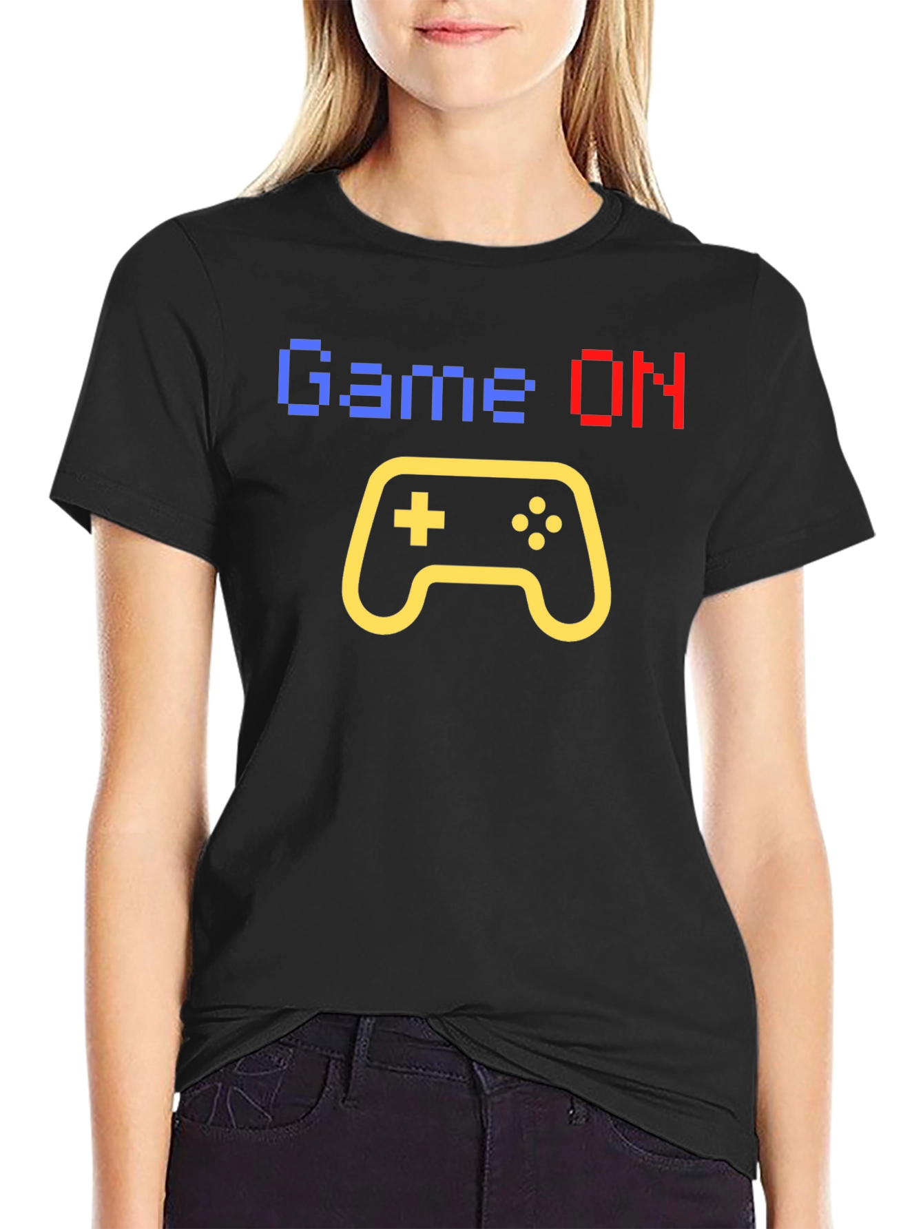 Game On Graphic Tee - Gamer Style Shirt