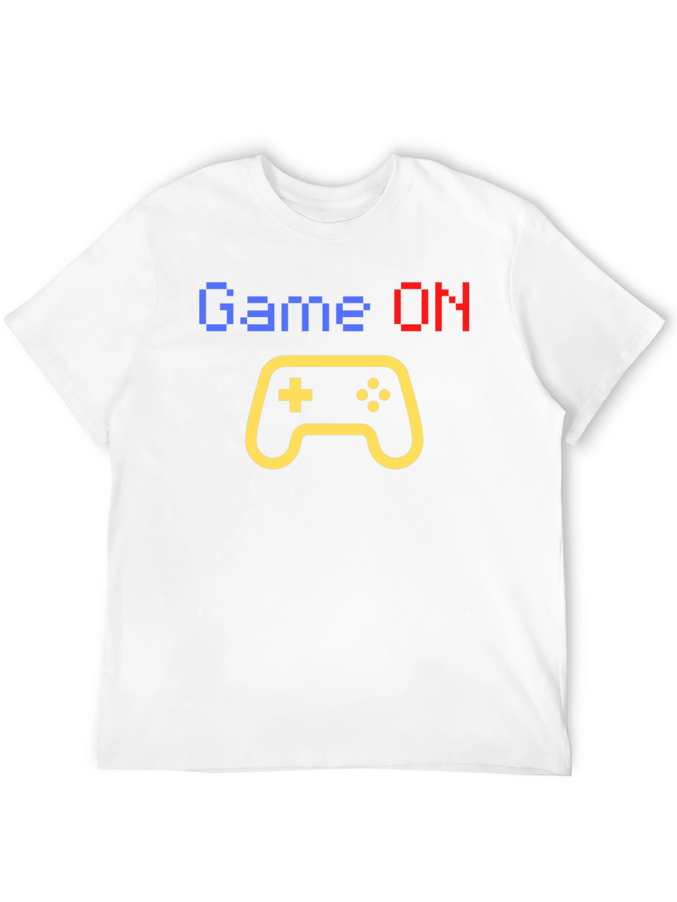 Game On Graphic Tee - Gamer Style Shirt
