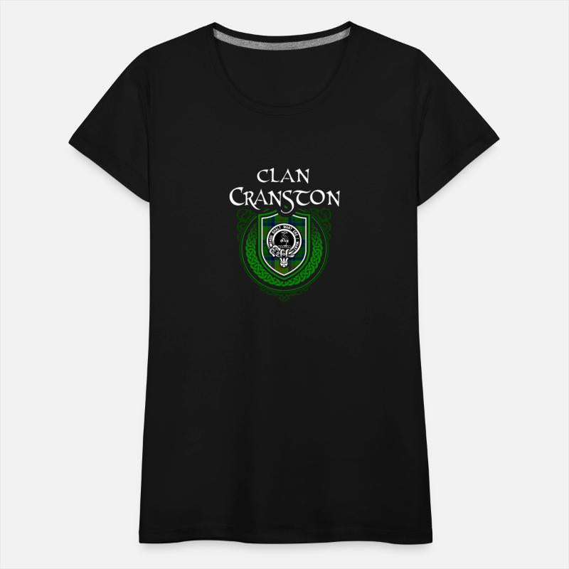 Cranston Surname Scottish Clan Tartan Crest Badge