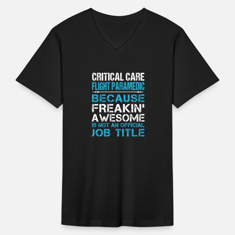 Critical Care Flight Paramedic T Shirt - Freaking