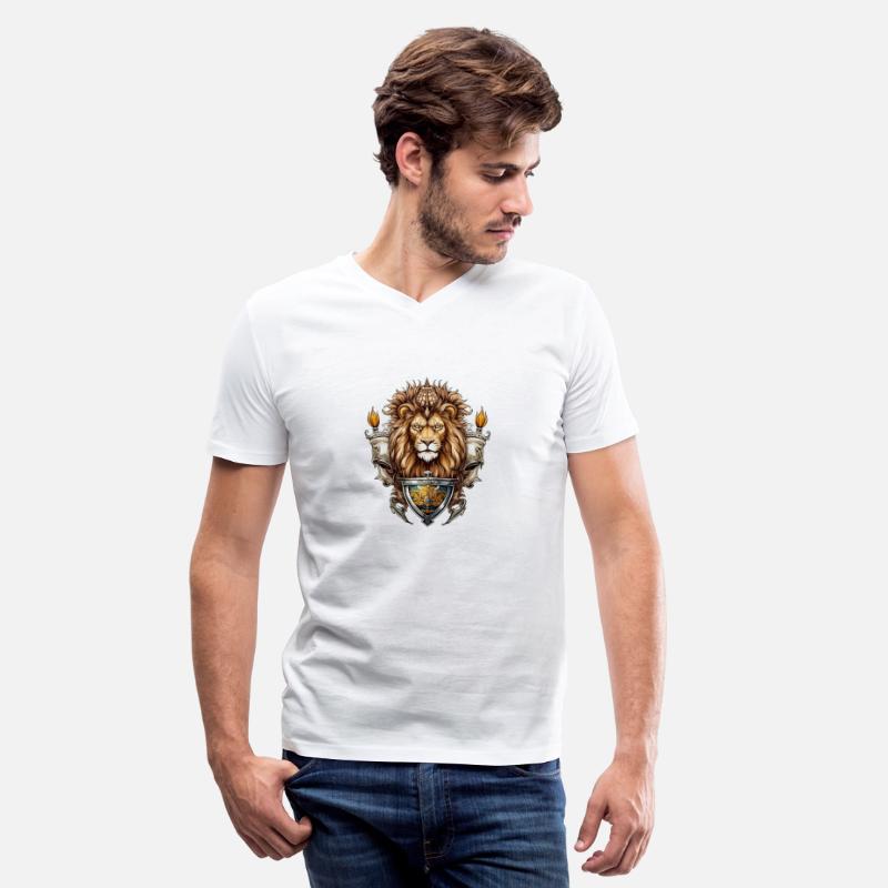 Crowned Lion with Axe Crest
