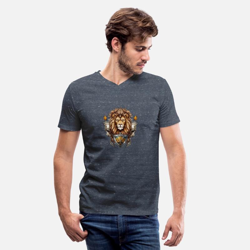 Crowned Lion with Axe Crest