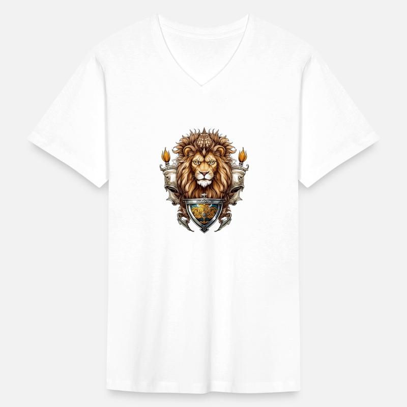 Crowned Lion with Axe Crest