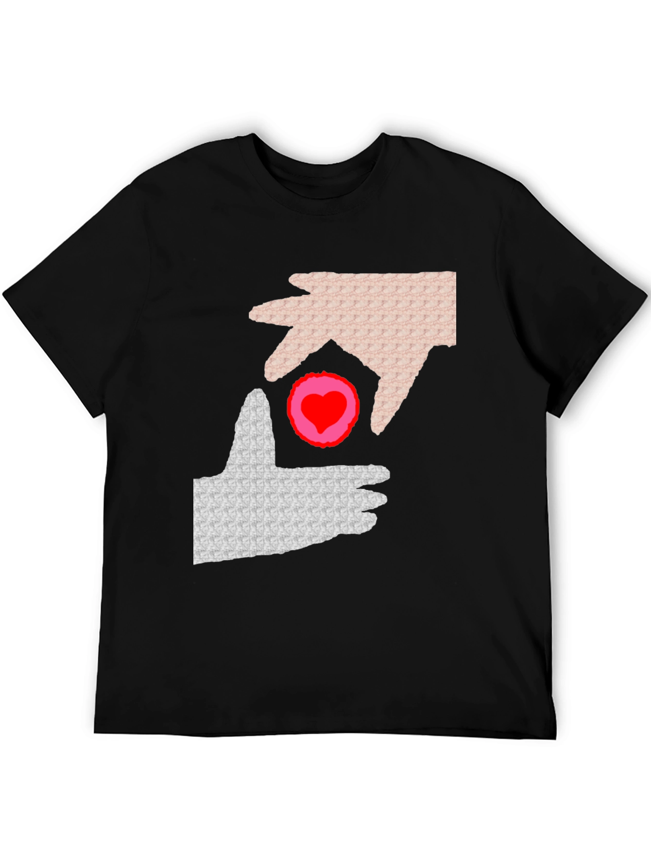 Love Connection T-Shirt - Black