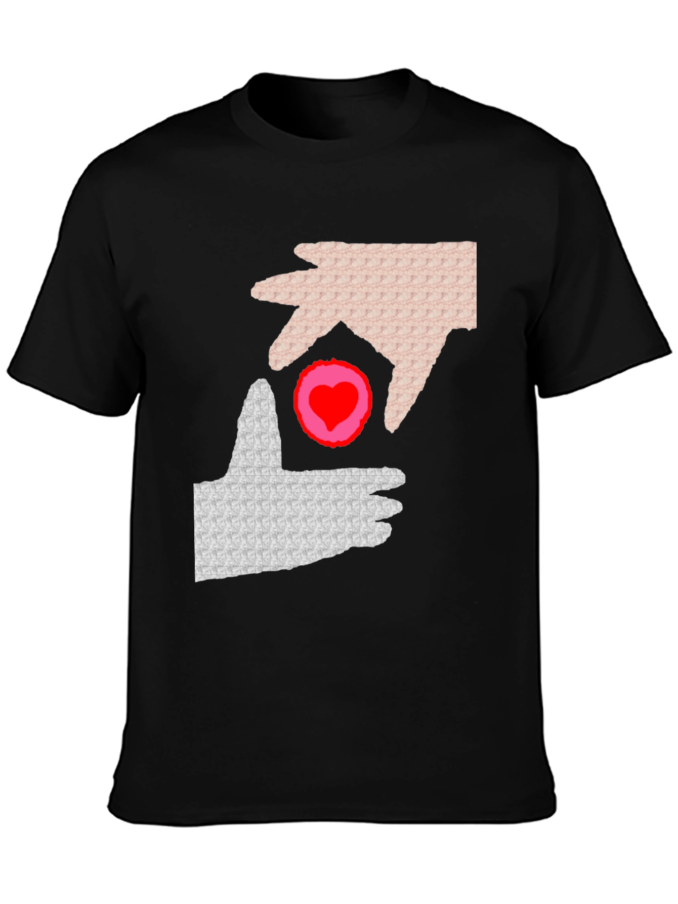 Love Connection T-Shirt - Black