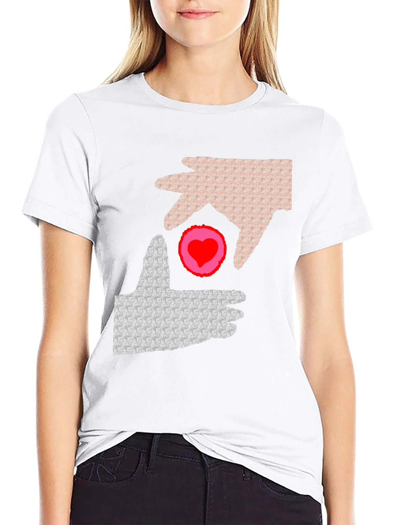 Love Connection T-Shirt - Black