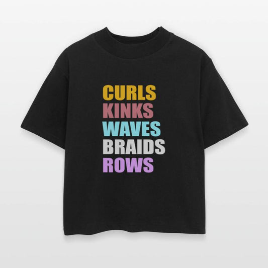 Curls Kinks Waves Braids Rows