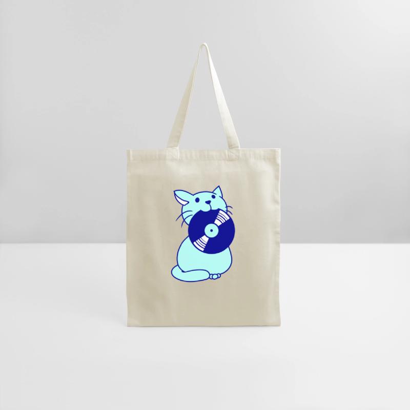 Cute DJ Cat Pet Kitten Vinyl Music Record Party