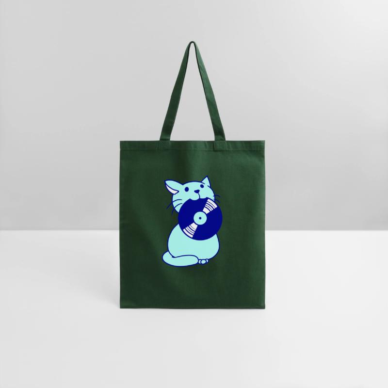 Cute DJ Cat Pet Kitten Vinyl Music Record Party