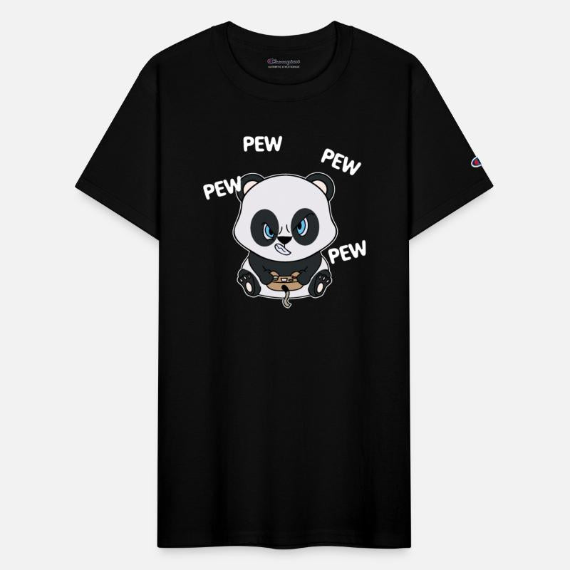 Cute Gamer Panda Console Player Gaming