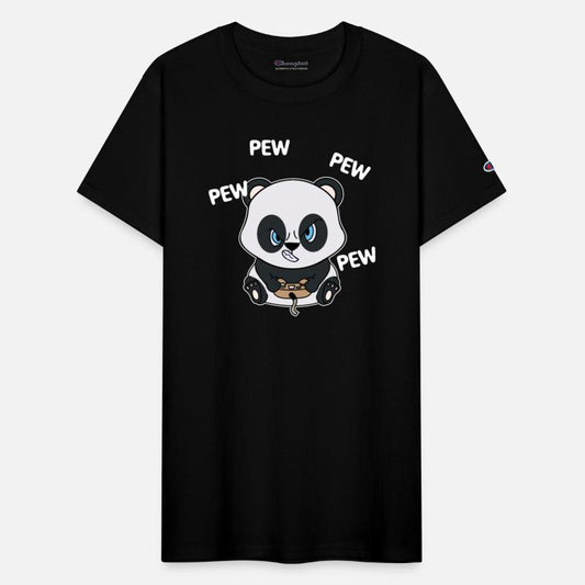 Cute Gamer Panda Console Player Gaming