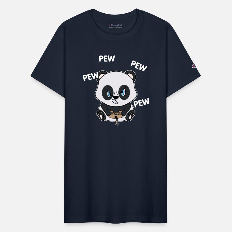Cute Gamer Panda Console Player Gaming