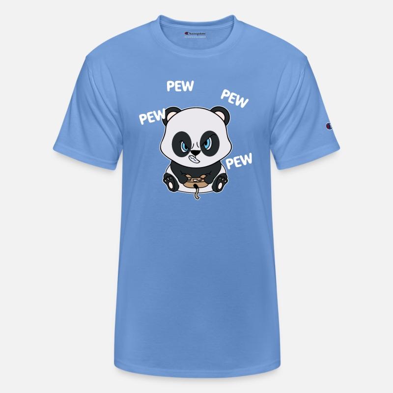 Cute Gamer Panda Console Player Gaming