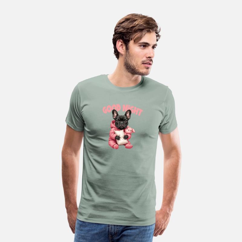 Cute Good Night French Bulldog Pajamas