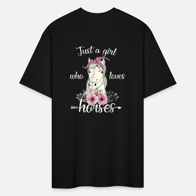 Cute Horse Just A Girl Who Graphic Horse