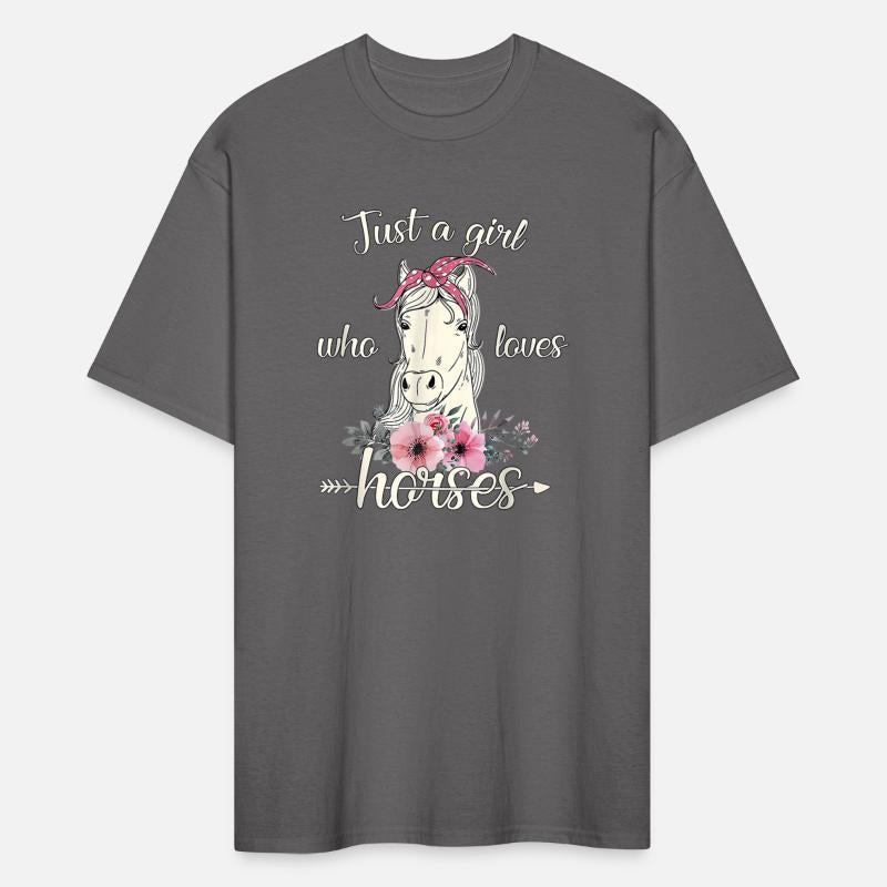 Cute Horse Just A Girl Who Graphic Horse