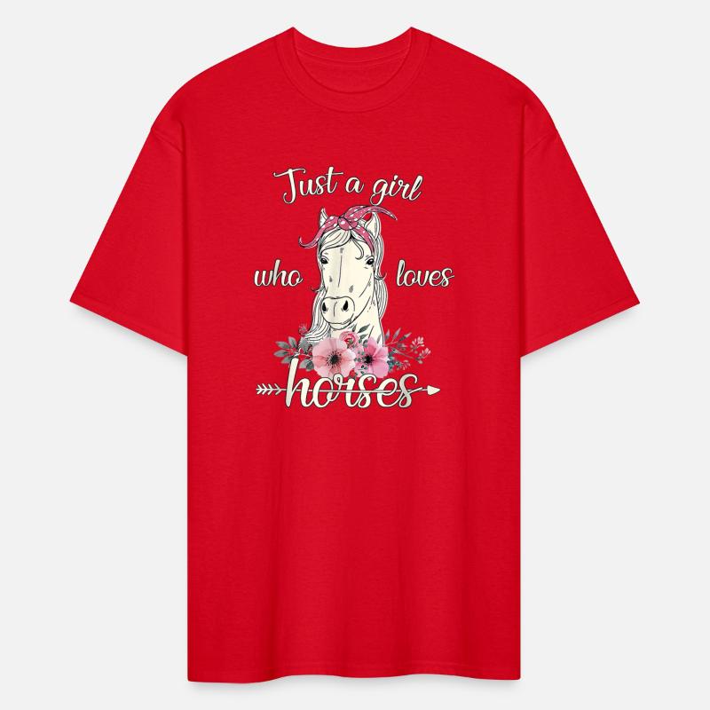 Cute Horse Just A Girl Who Graphic Horse