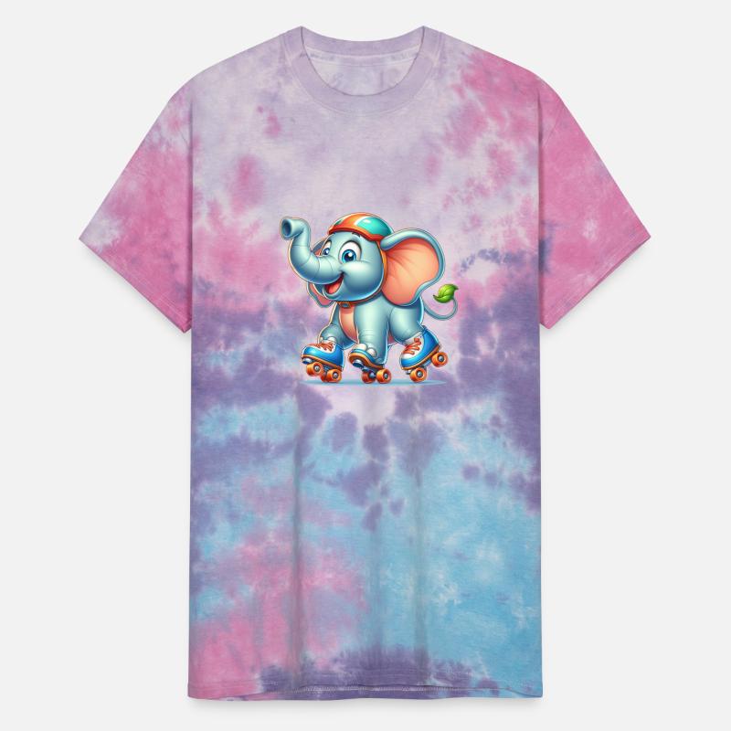 Cute Inline Skater Elephant