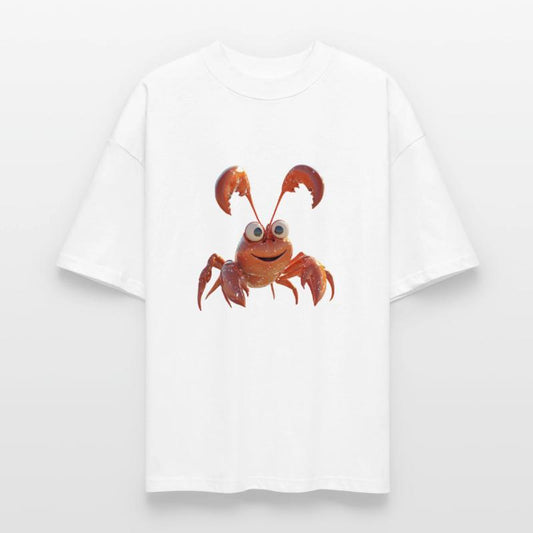Cute Red Lobster – 3D Cartoon Sea Animal Art