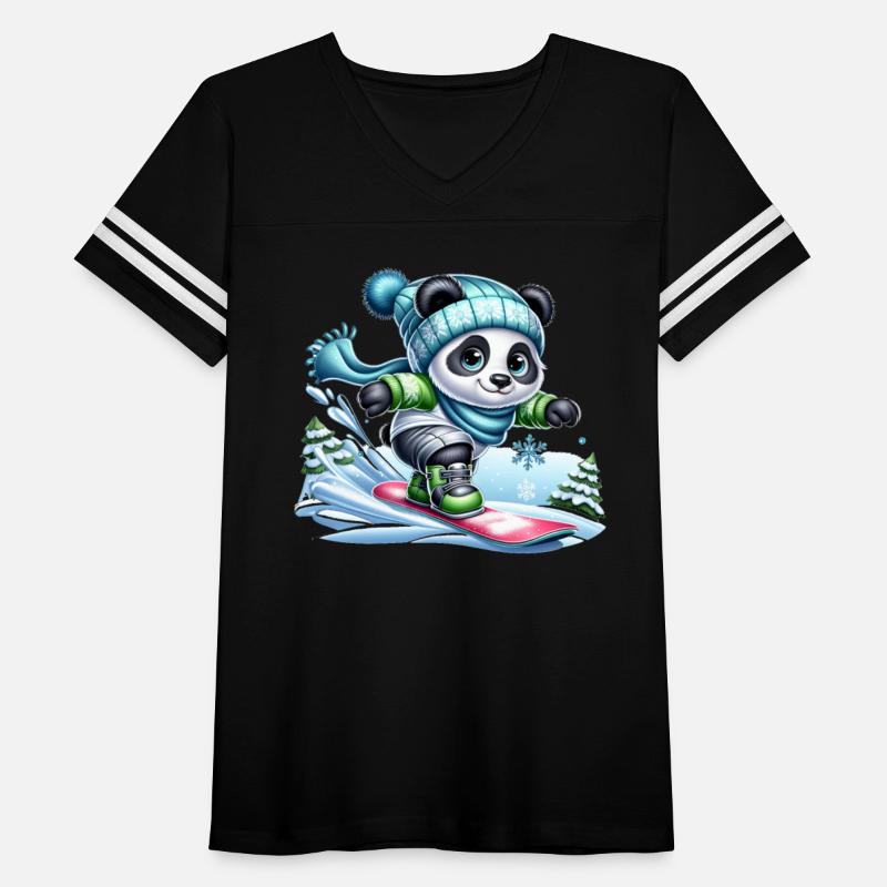 Cute Snowboarder Panda