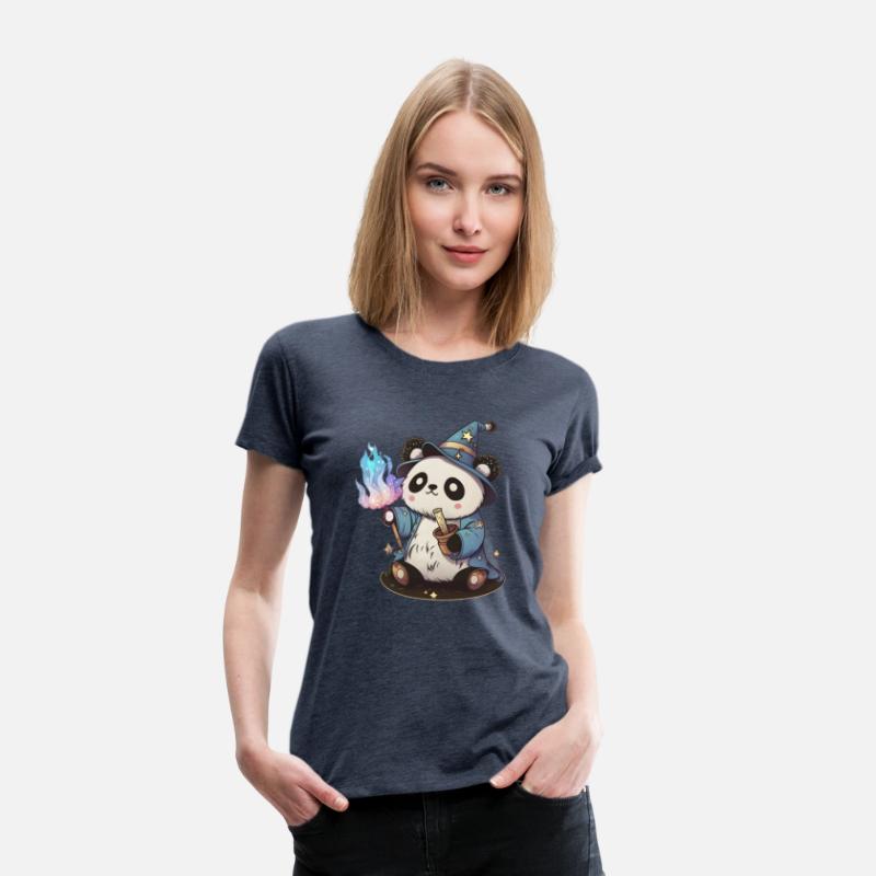 Cute sorcerer panda