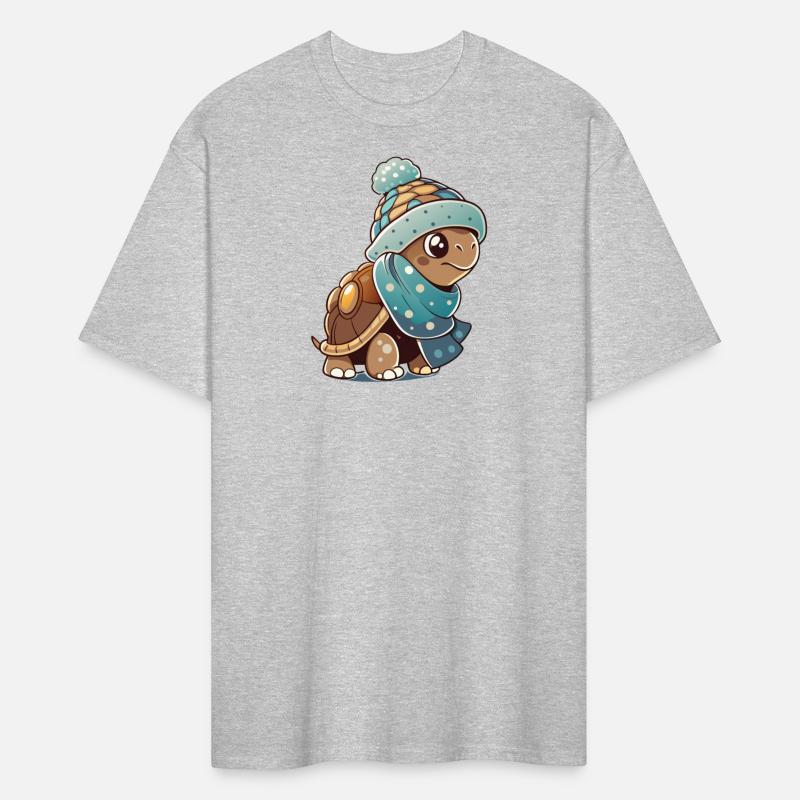Cute Turtle with Scarf and Beanie – Winter Design