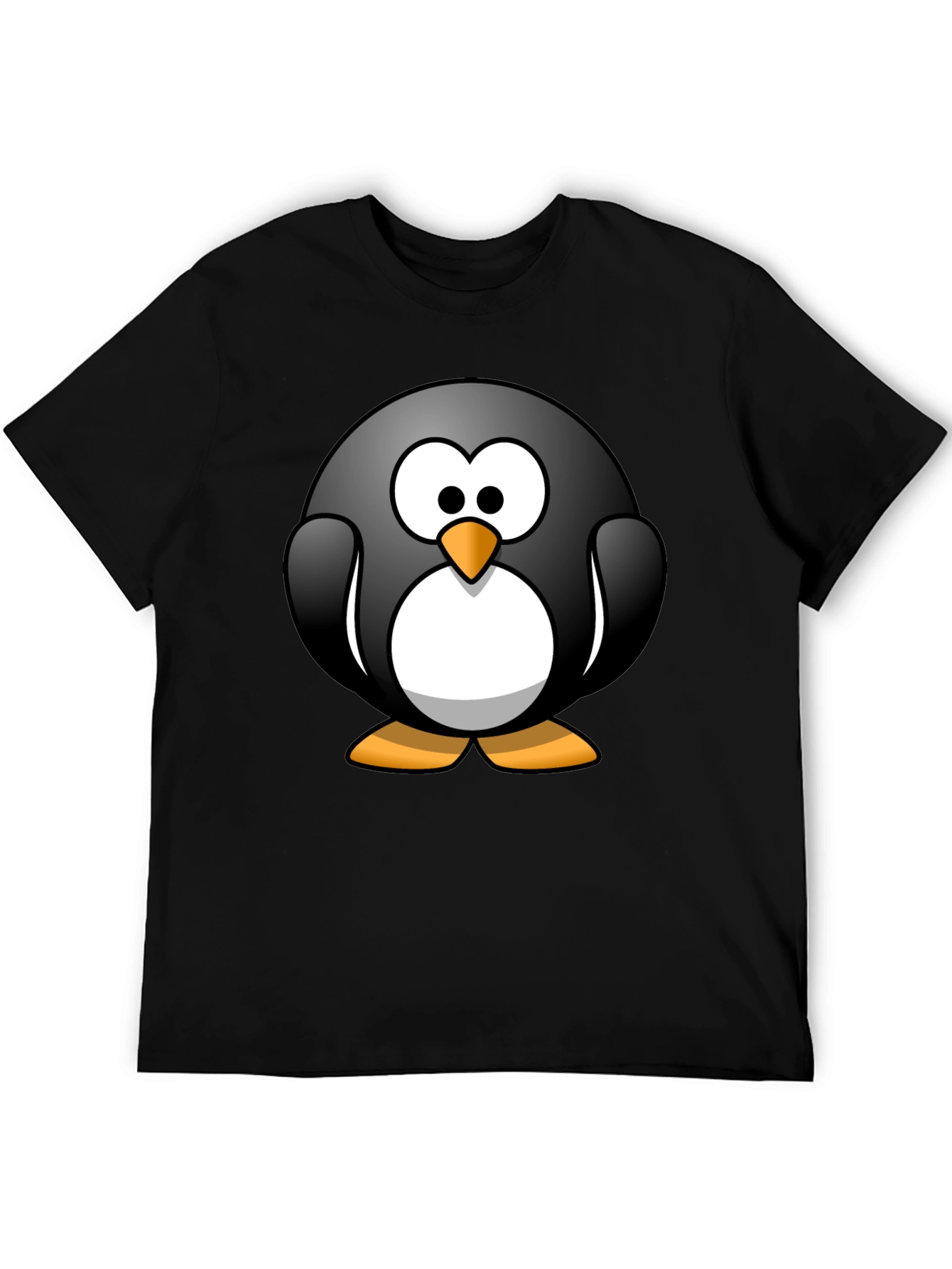 Penguin Graphic Tee - Soft Cotton Crewneck