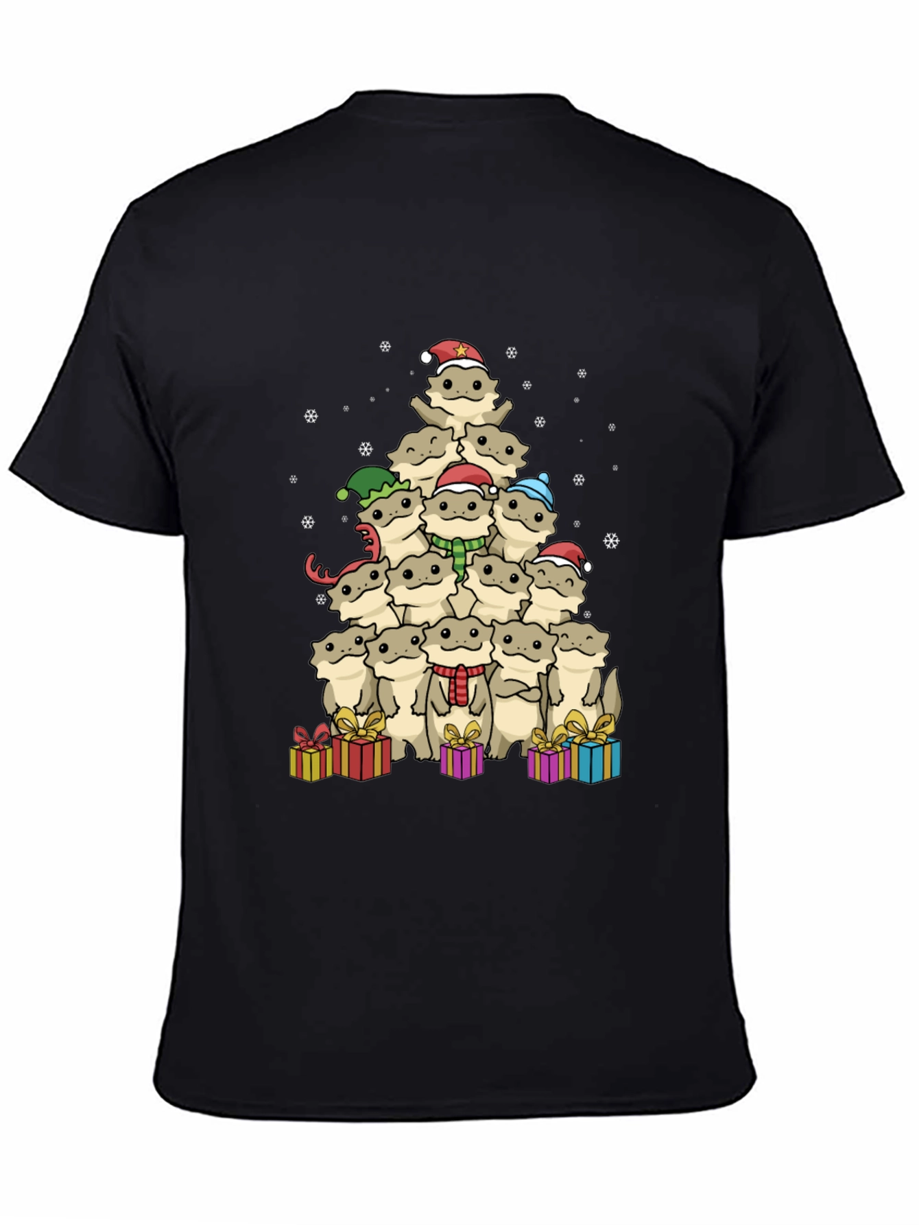 Bearded Dragon Christmas Tree T-Shirt