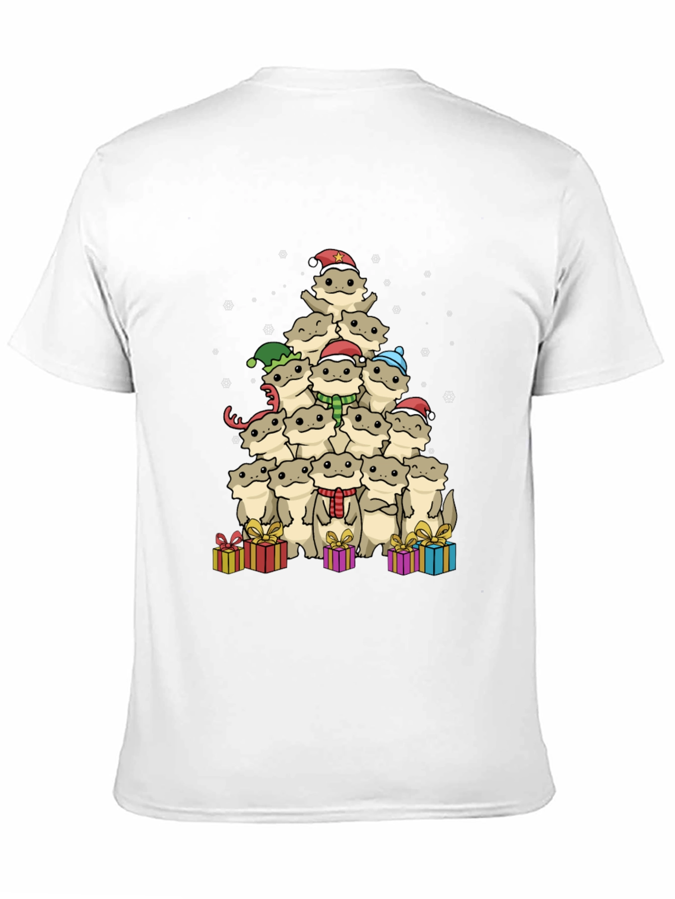 Bearded Dragon Christmas Tree T-Shirt