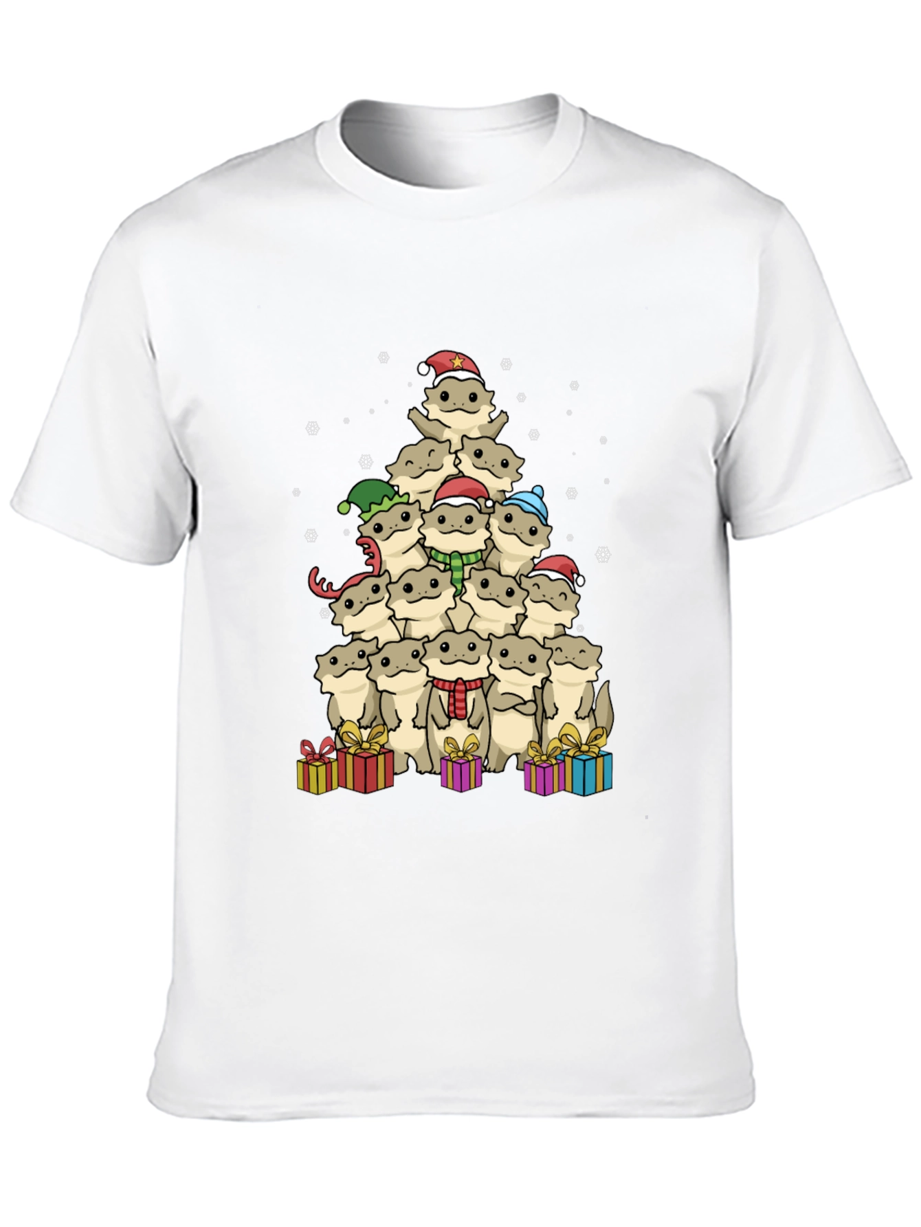 Bearded Dragon Christmas Tree T-Shirt
