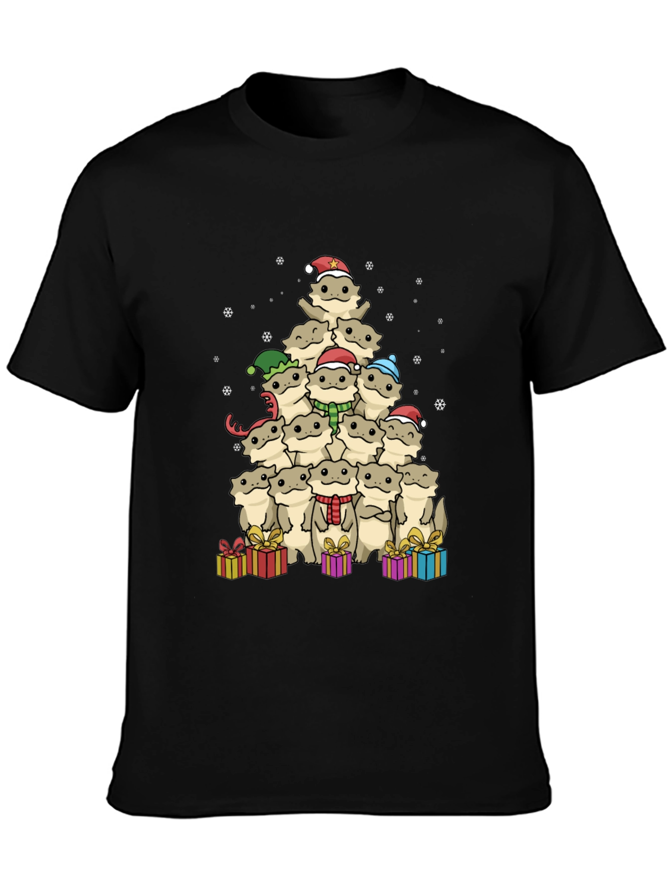 Bearded Dragon Christmas Tree T-Shirt