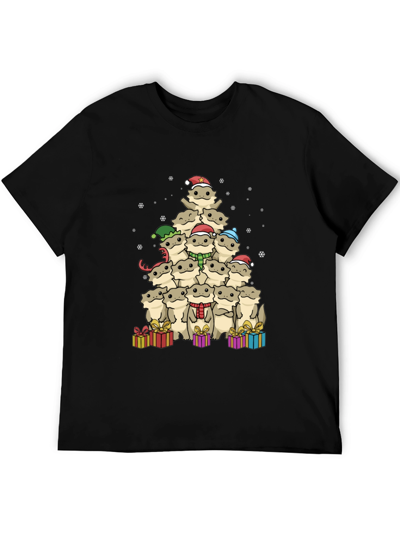 Bearded Dragon Christmas Tree T-Shirt