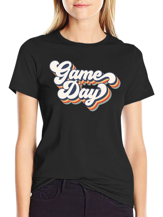 Game Day Retro T-Shirt - Vintage Style Tee