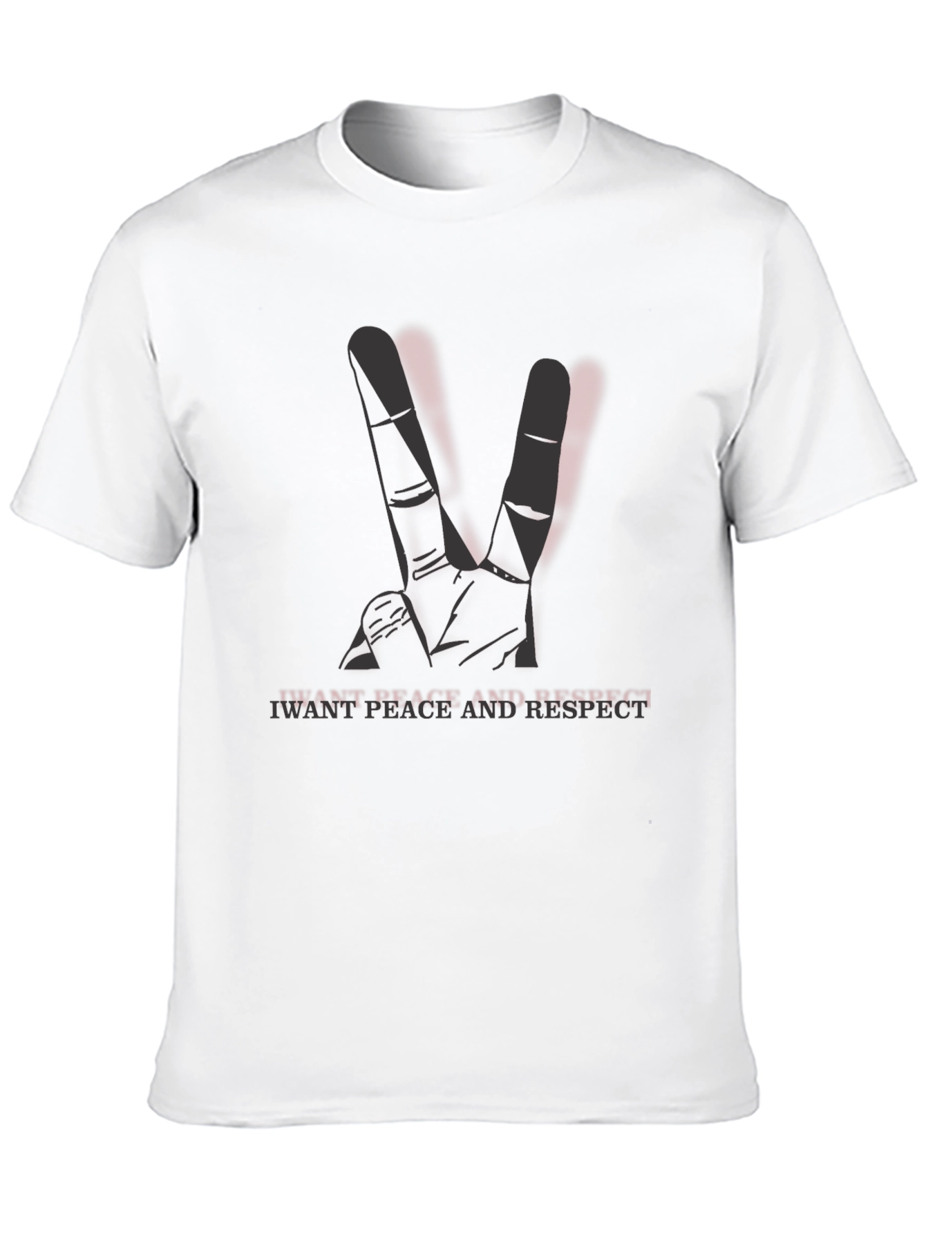 Peace and Respect Black T-Shirt