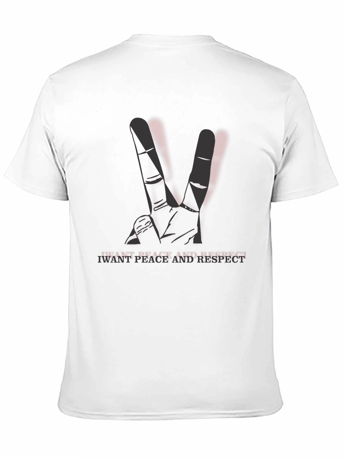Peace and Respect Black T-Shirt