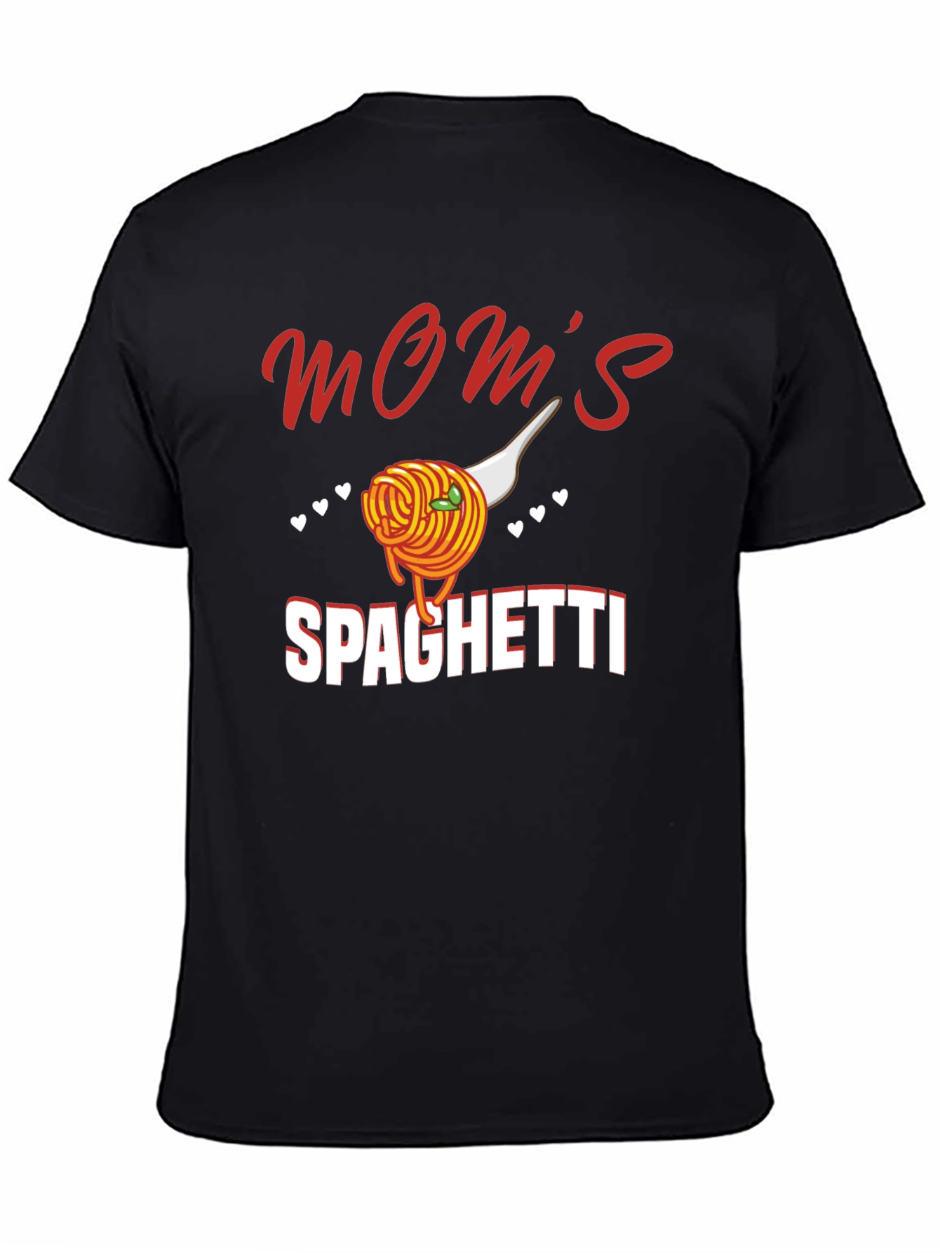 Moms Spaghetti Graphic T-Shirt - Comfort Fit