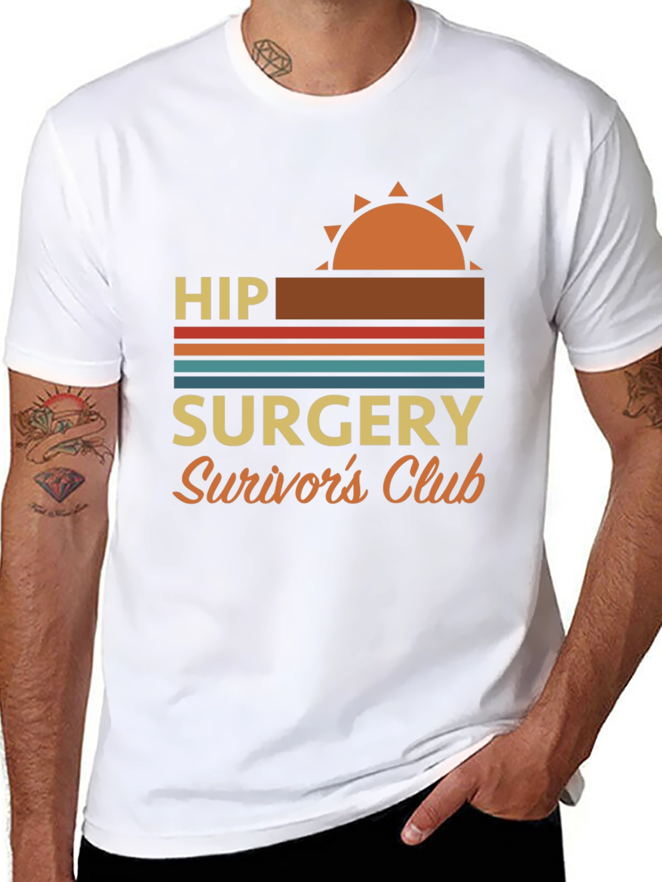 Hip Surgery Survivors Club Graphic Tee