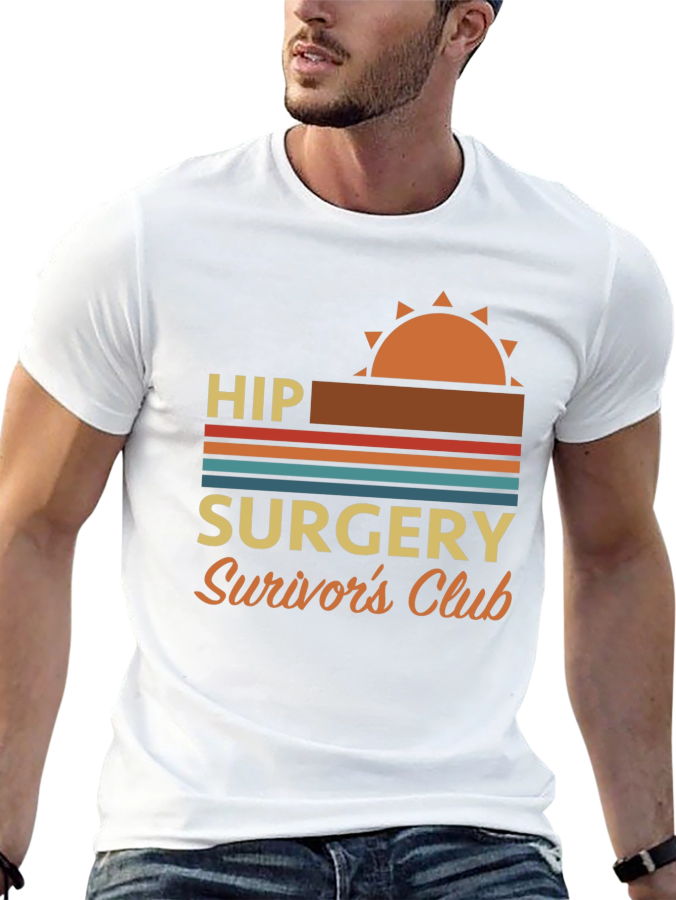 Hip Surgery Survivors Club Graphic Tee