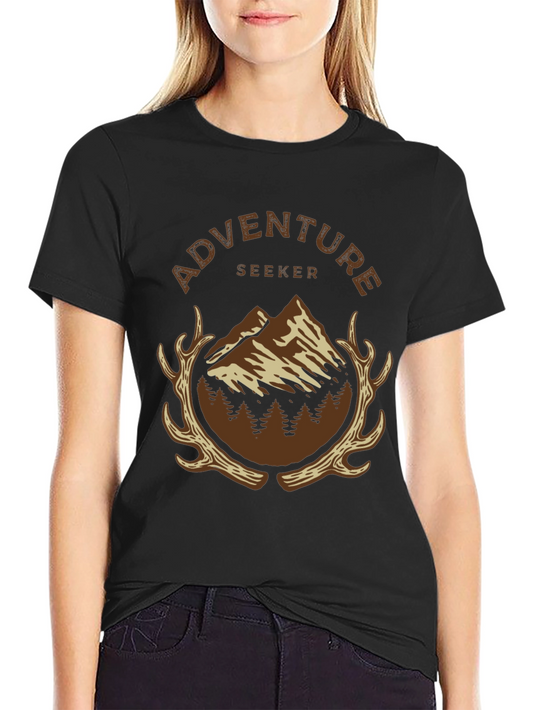 Adventure Seeker Graphic Tee - Nature Inspired Design
