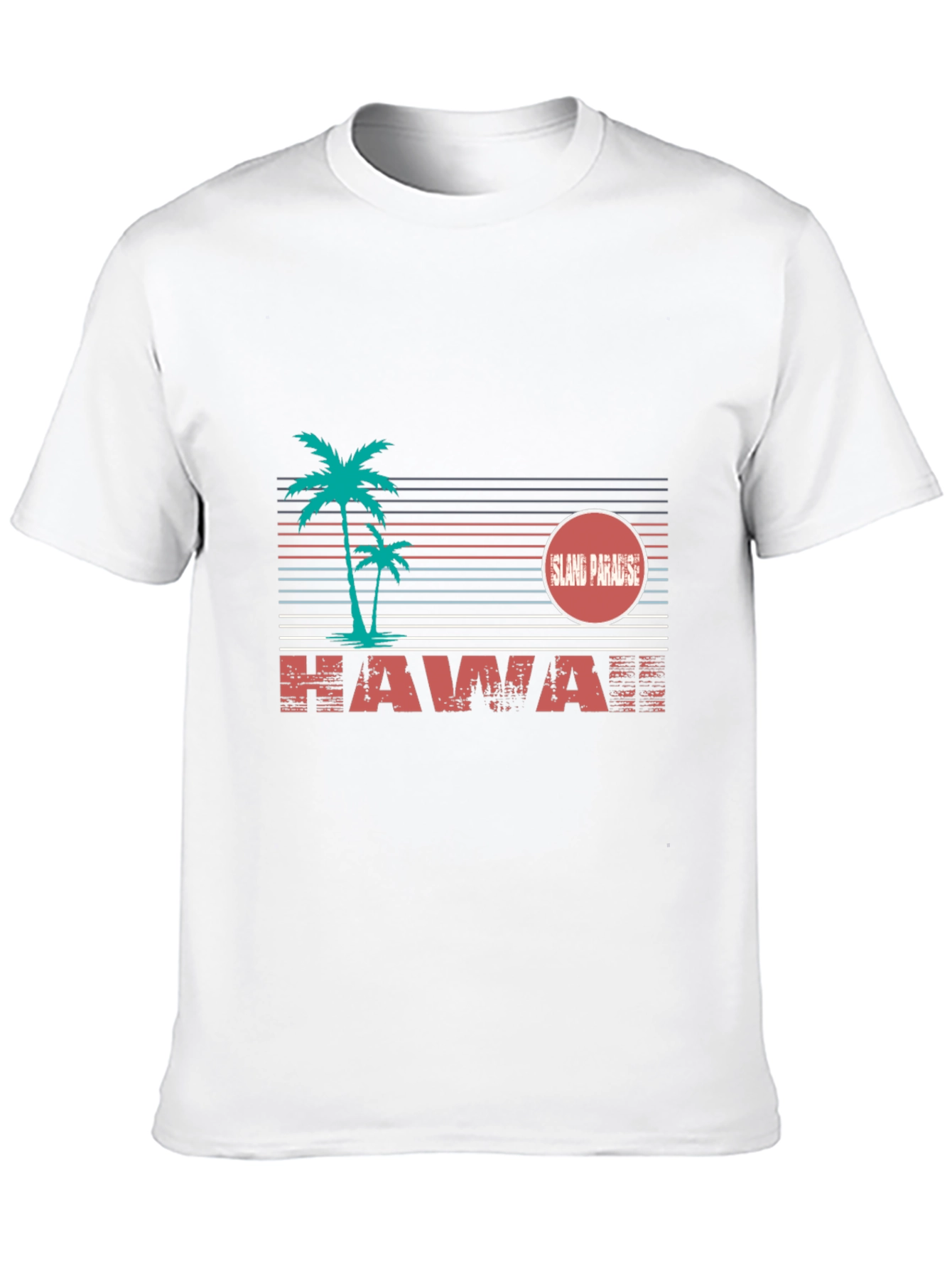 Island Paradise Graphic Tee - Hawaii Vacation Shirt