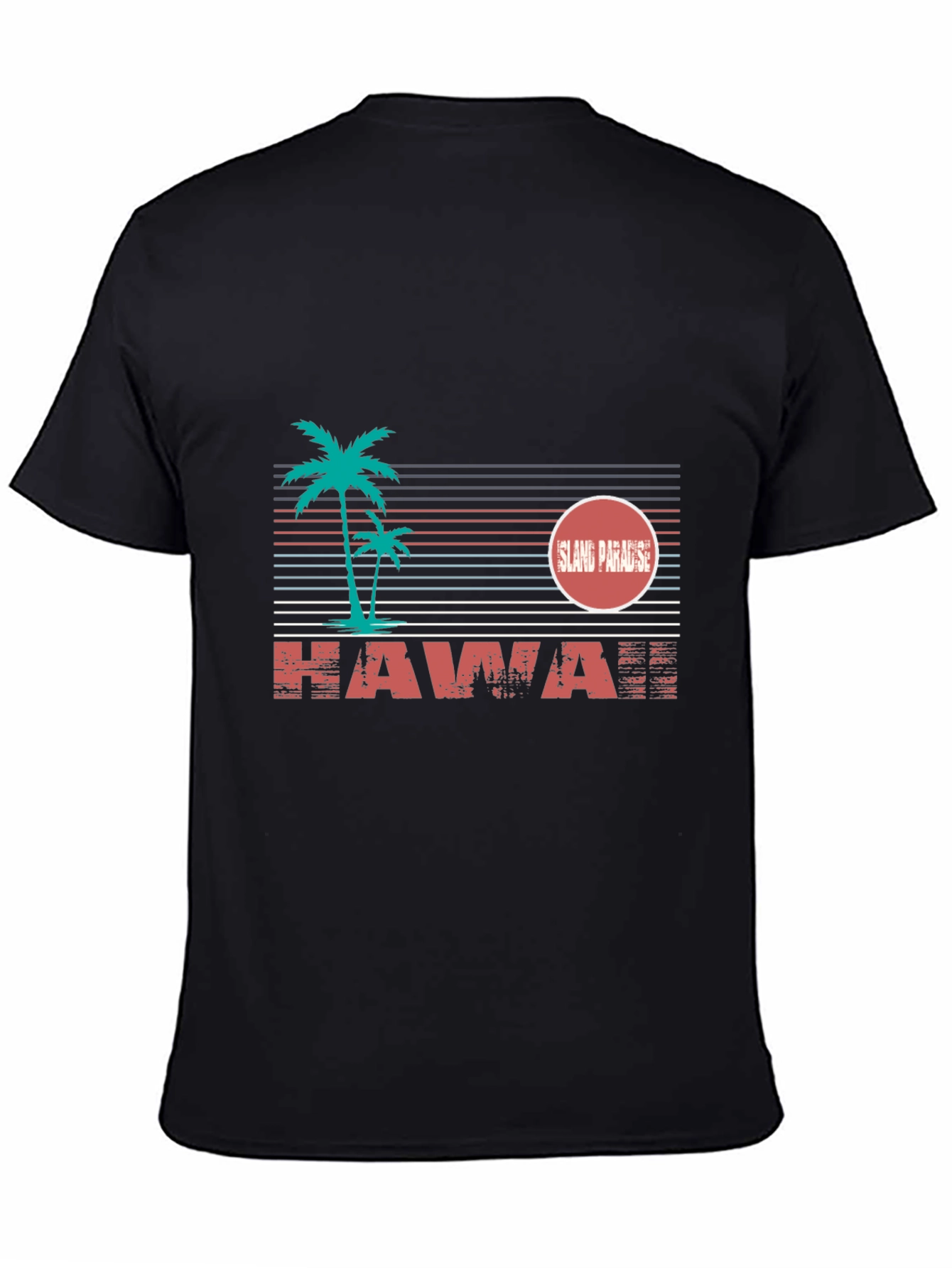 Island Paradise Graphic Tee - Hawaii Vacation Shirt