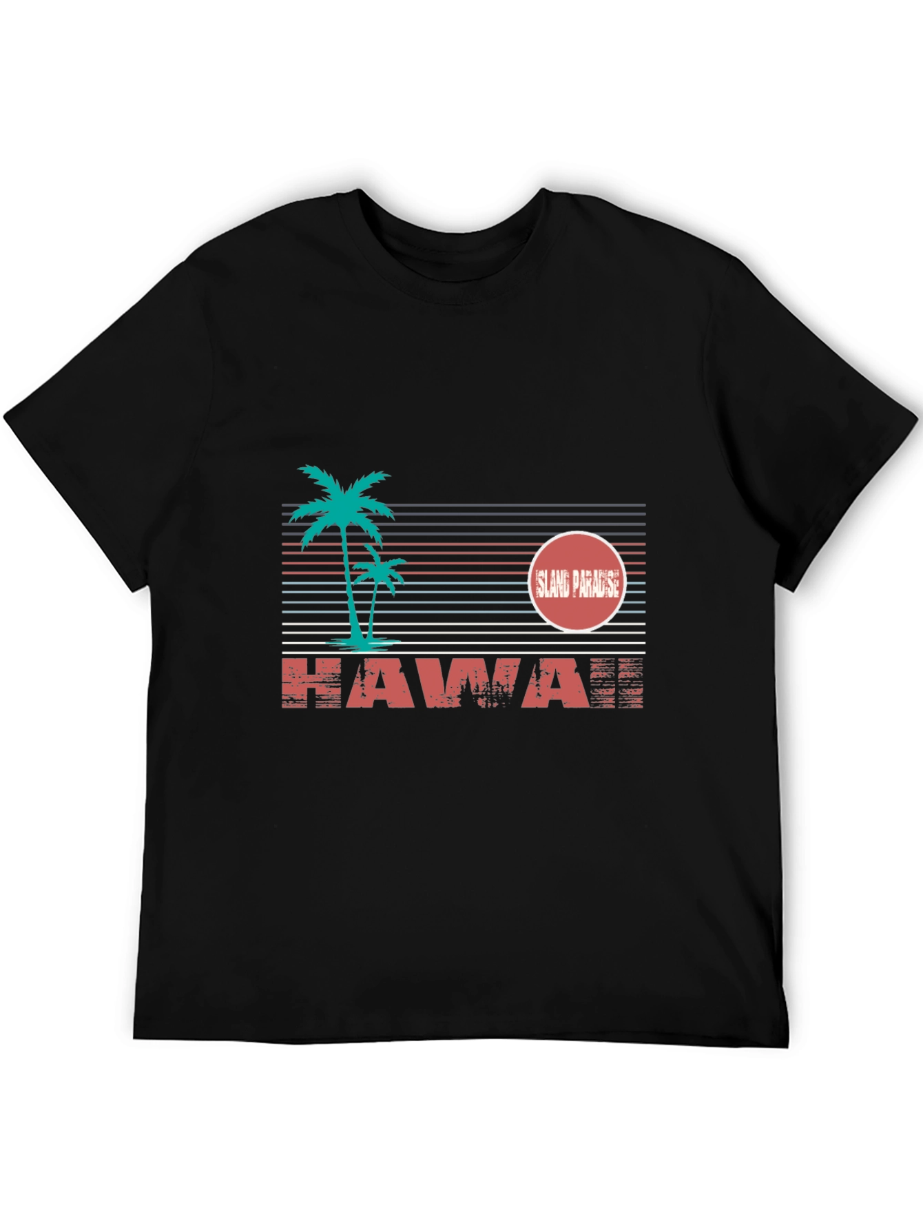 Island Paradise Graphic Tee - Hawaii Vacation Shirt