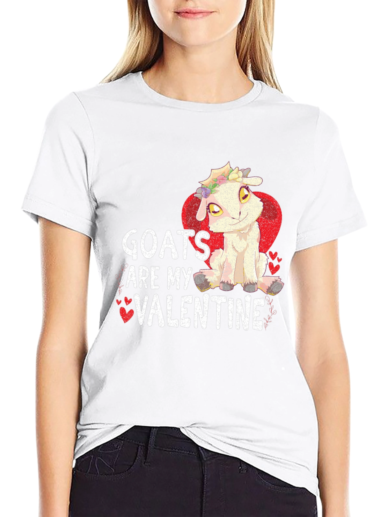 Goats Are My Valentine T-Shirt