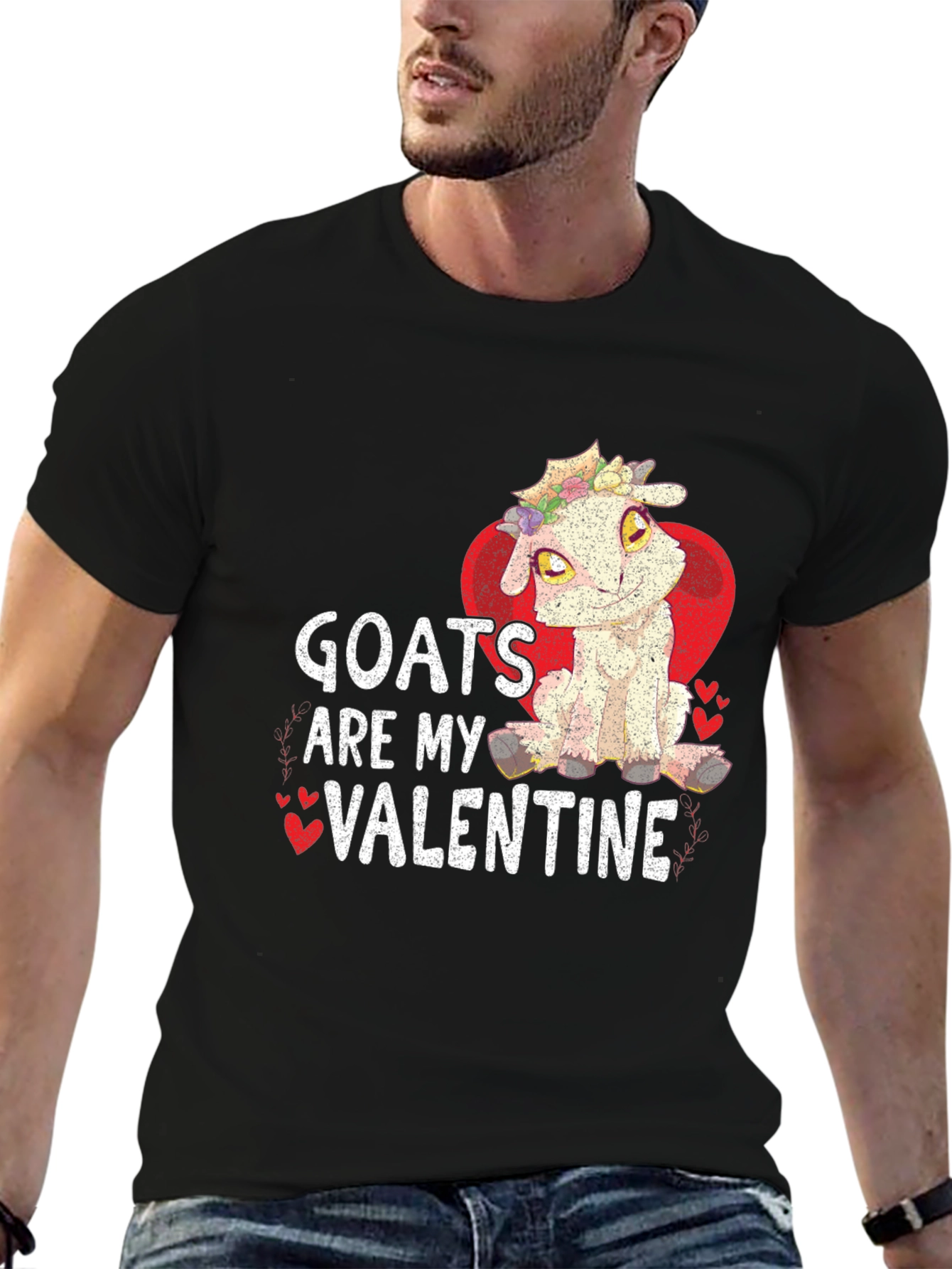 Goats Are My Valentine T-Shirt