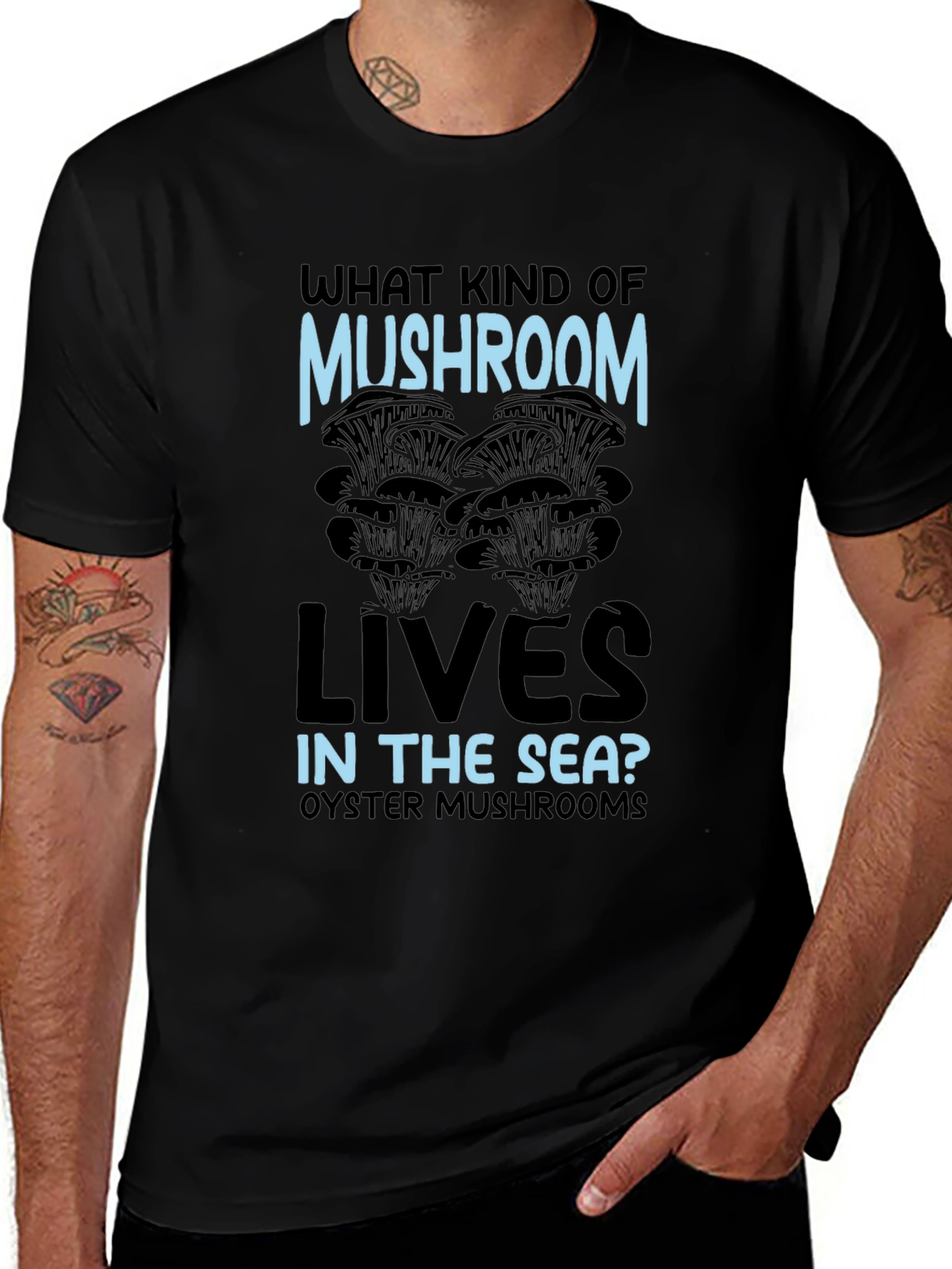 Funny Oyster Mushroom T-Shirt