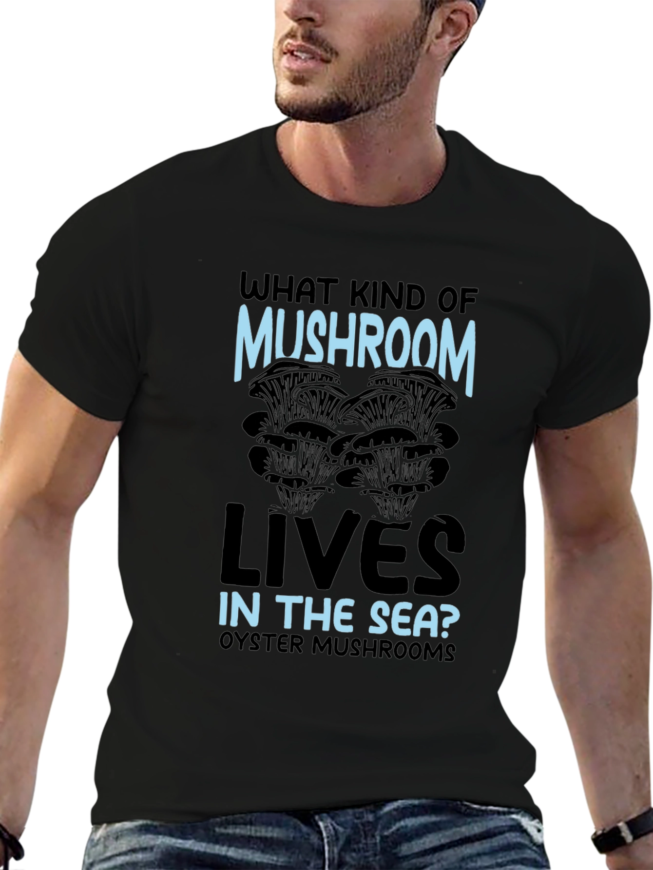 Funny Oyster Mushroom T-Shirt